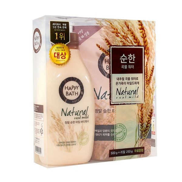 Sữa tắm Happy bath 900ml - Hàn Quốc ( mua 3 chai tặng kèm 1 Bánh xà Phòng ) | BigBuy360 - bigbuy360.vn