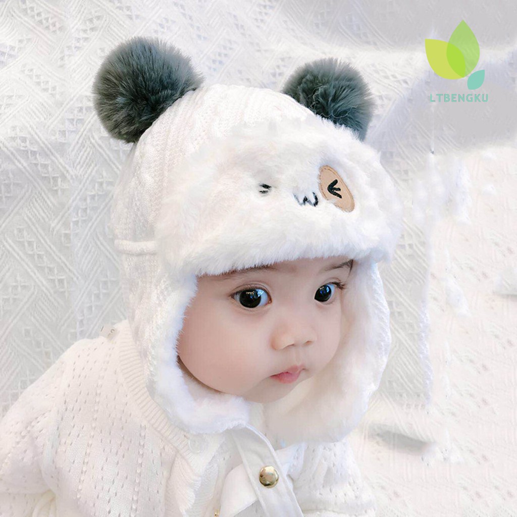 Mũ Giữ Ấm Tai Thỏ Đáng Yêu Cho Bé