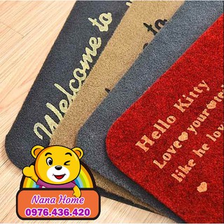 Thảm lau chân hình kitty