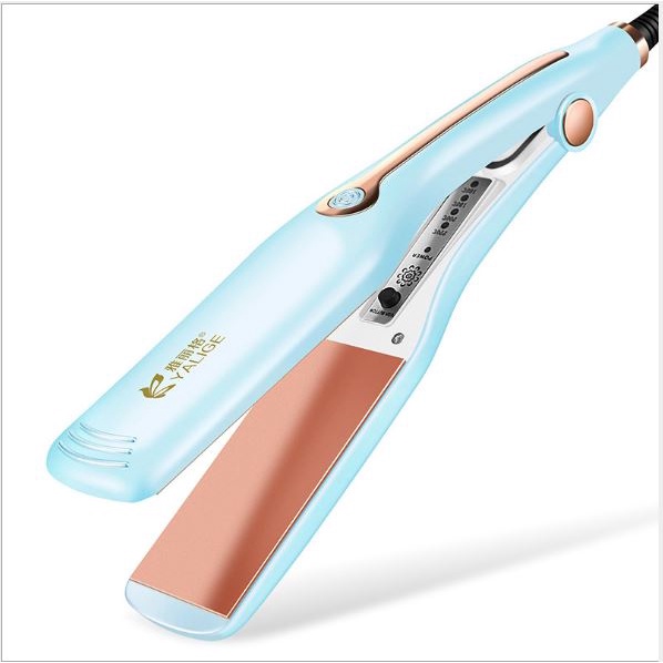 Máy Duỗi Ép Tóc Titan Không Cắn Tóc Phủ Ceramic Giúp Hạn Chế Hư Tổn Tóc - FreeShip - TM089