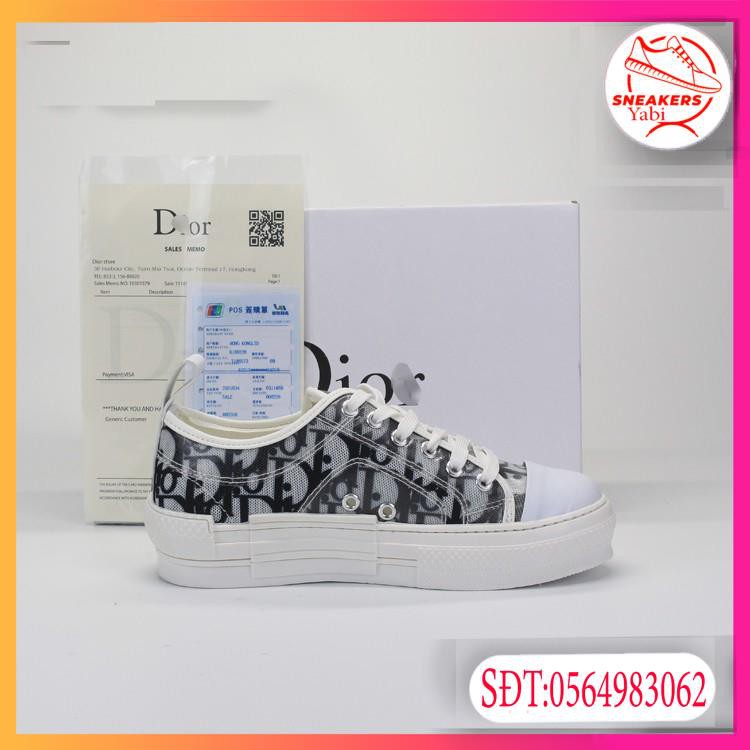 [Mã FAXANH1505 giảm 10K đơn 50K] 💥FREE SHIP-HÀNG QUẢNG CHÂU💥Giày thể thao sneaker Dior cổ thấp full box -Yabi