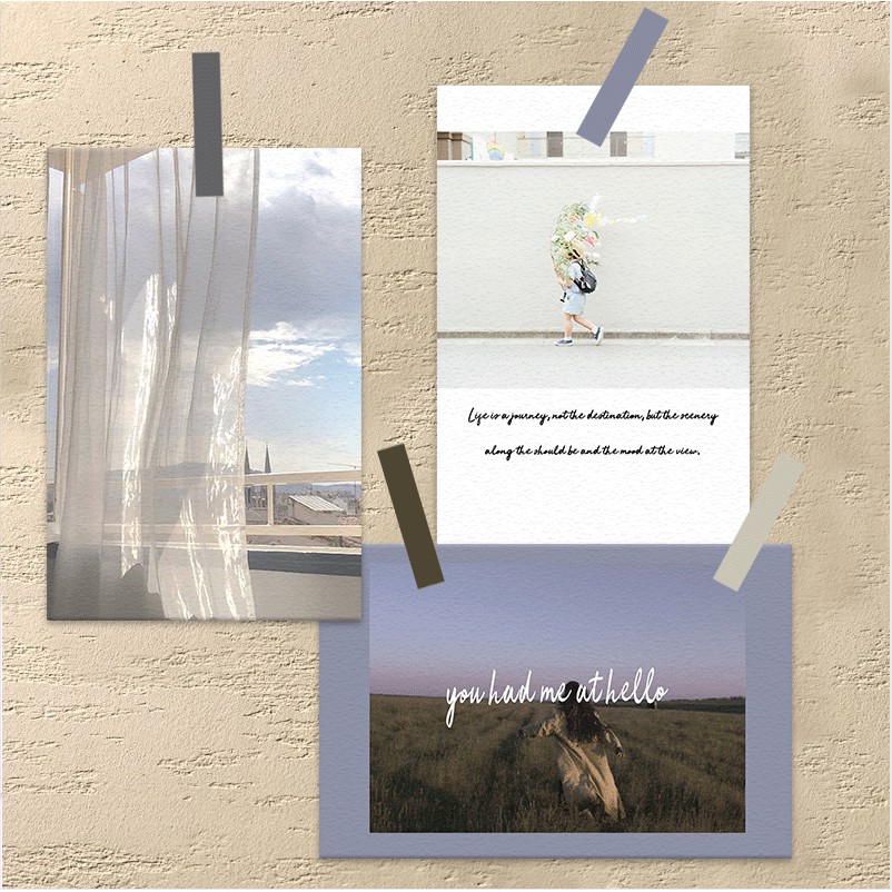 Set 30 tờ giấy trang trí sổ tay họa tiết xinh xắn