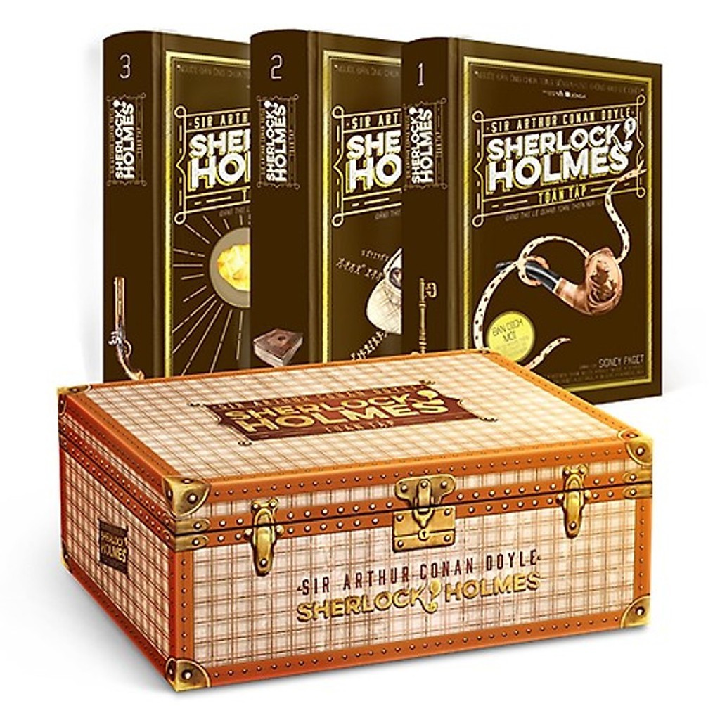 [Mã LT50 giảm 50k đơn 250k] Sách - Sherlock Holmes toàn tập ( bộ 3 tập ) - Bìa cứng TB2020 - 750