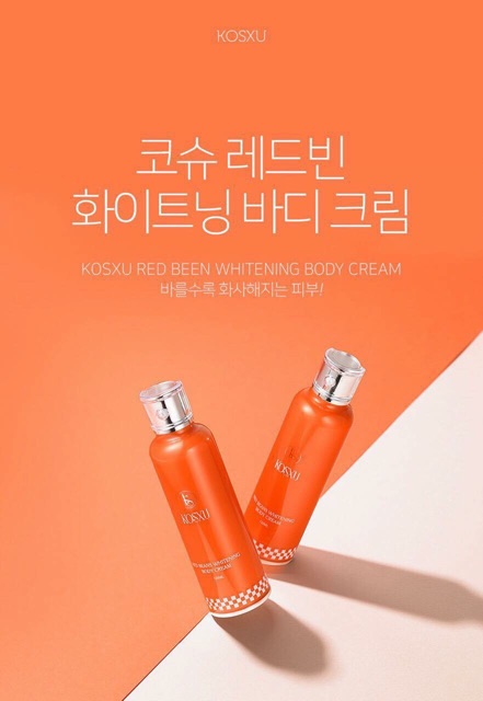 Kem body kosxu dưỡng trắng da- makeup body