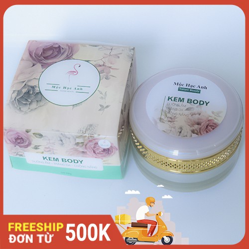 Kem Body Trắng Da Thảo Mộc Mộc Hạc Anh