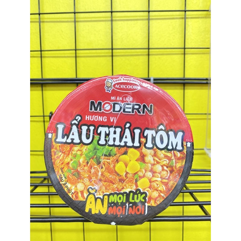 Mì Modern lẩu Thái tôm ly 65g | BigBuy360 - bigbuy360.vn