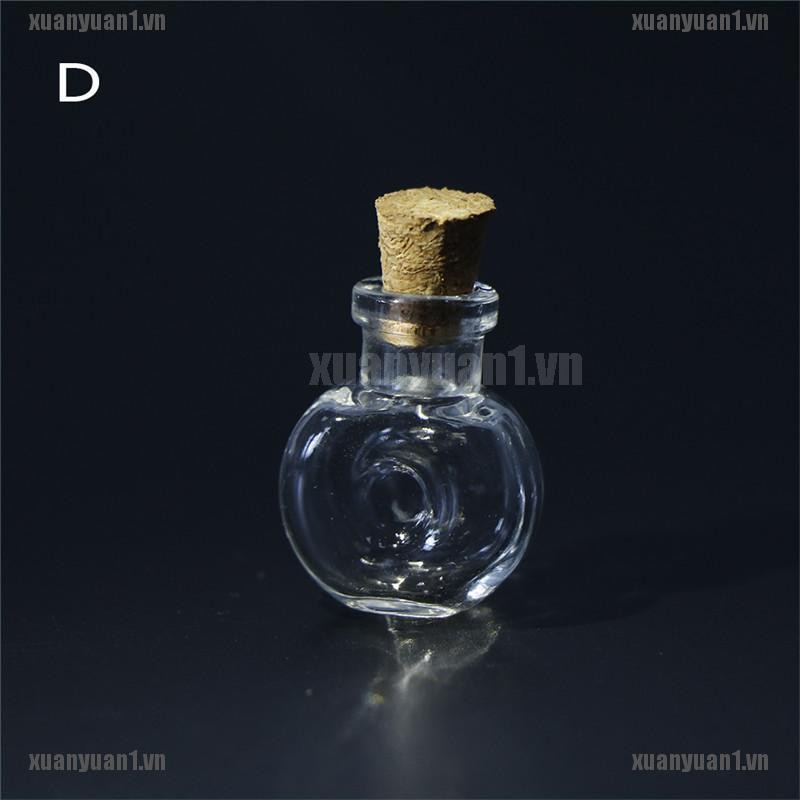 [XUANYUAN1] 1 Lọ Điều Ước Mini Bằng Thủy Tinh Dạng Nút Bần