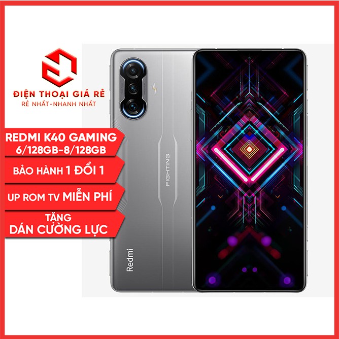 Điện thoại Xiaomi Redmi K40 Gaming Edition RAM 12-128GB, RAM 8-128GB [Giá rẻ Hà Nội, BH 3 tháng 1 đổi 1-Tặng dán màn] | BigBuy360 - bigbuy360.vn