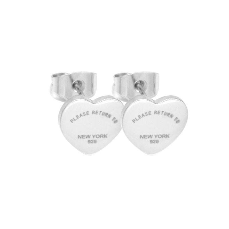 PANDORA Bông Tai Bạc 925 Hình Hoa Cúc Trái Tim Xinh Xắn Thời Trang Cho Nữ