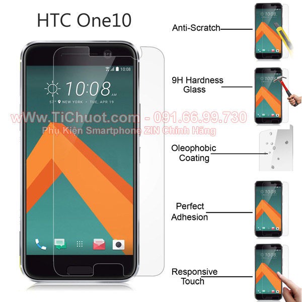 Kính Cường Lực HTC 10, One M10 Không Full