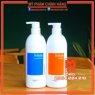 DẦU GỘI & XẢ HOÀN HÌNH SASABA PLUSS 500ML - CHÍNH HÃNG