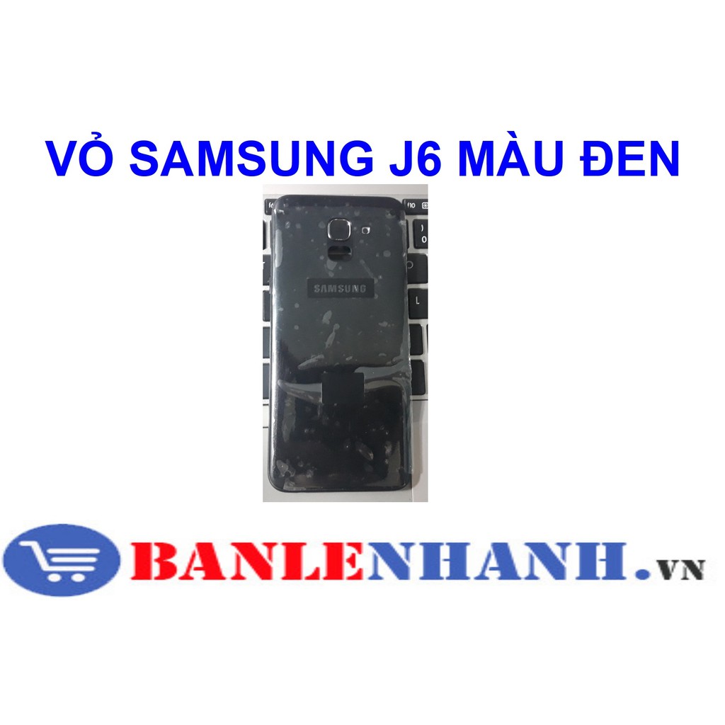 VỎ SAMSUNG J6 MÀU ĐEN