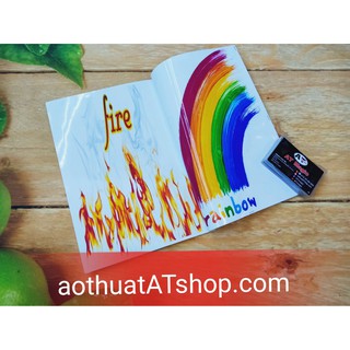 dụng cụ ảo thuật sách lửa cầu vồng