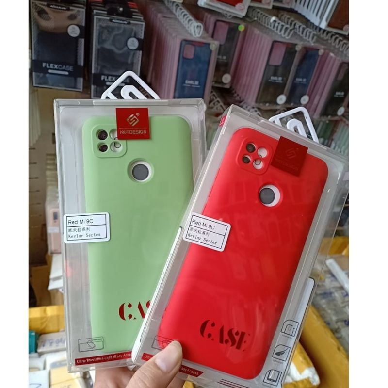 Ốp lưng dẻo màu cho Xiaomi Redmi 9A/ 9C hiệu KST Desing chống bẩn