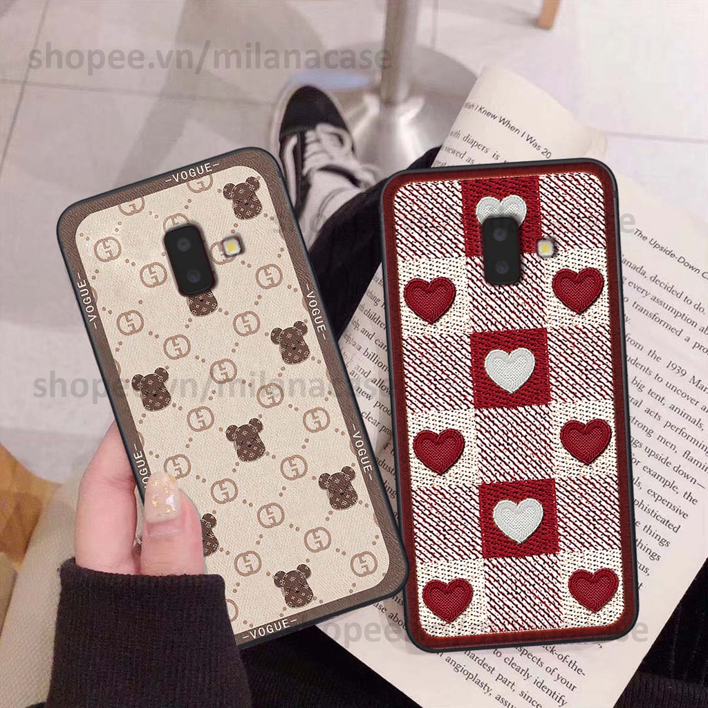 Ốp Samsung J6 2018 / J6 Plus / J6+ hình trái tim be love tình yêu siêu đẹp, cá tính, thời trang