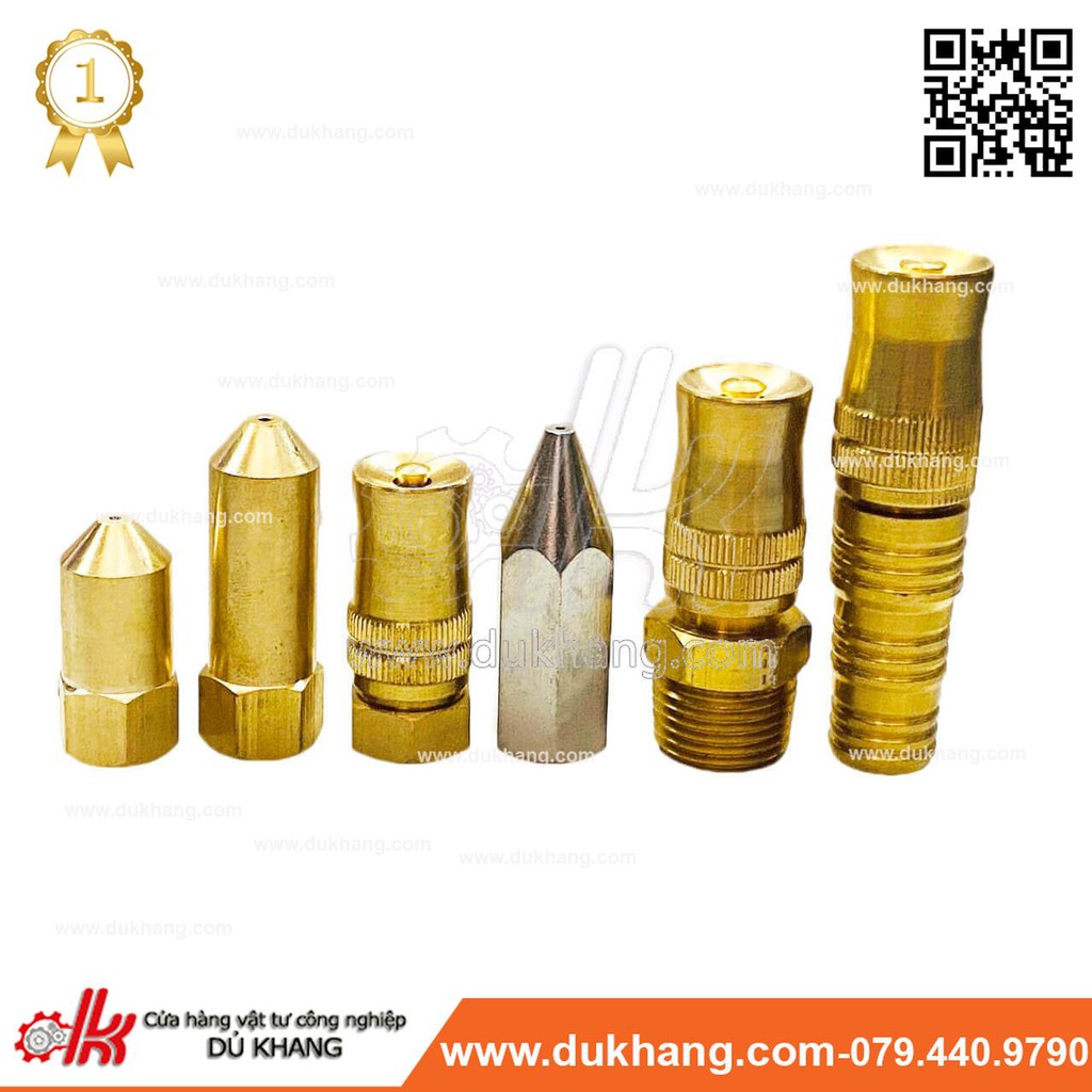 Béc cá sấu ren trong 13mm - Béc thau - Béc rửa xe