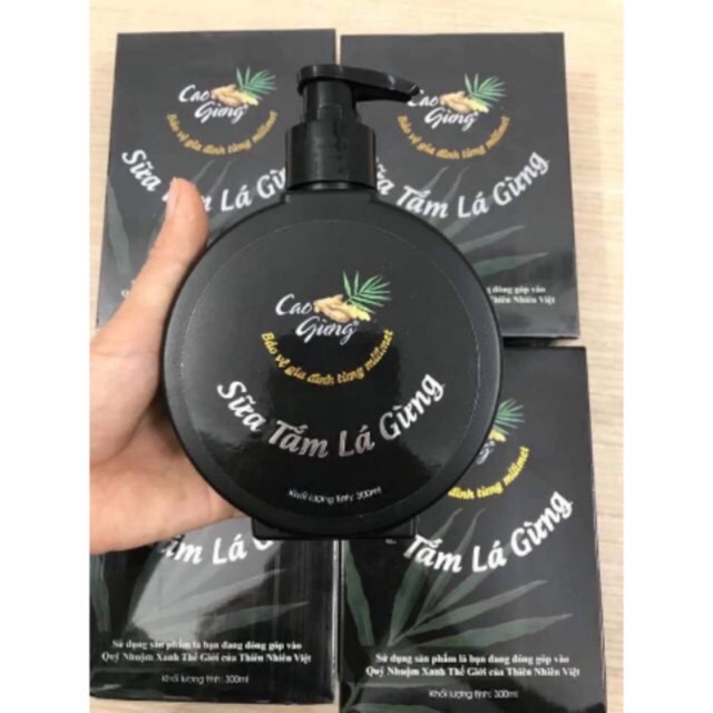 Sữa tắm Lá gừng
