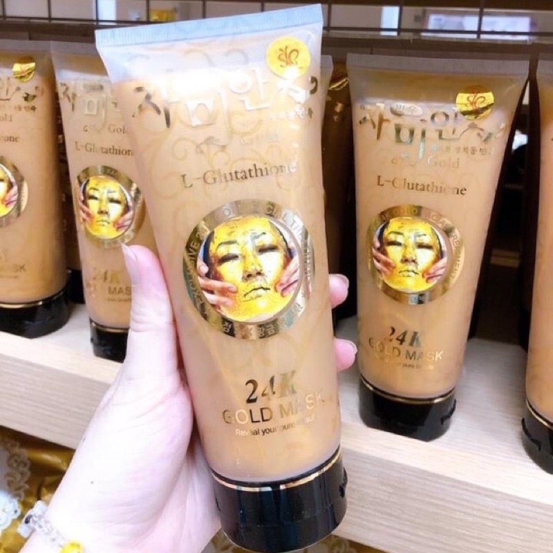 MẶT NẠ VÀNG LỘT 24k HÀNG NỘI ĐỊA HÀN QUỐC