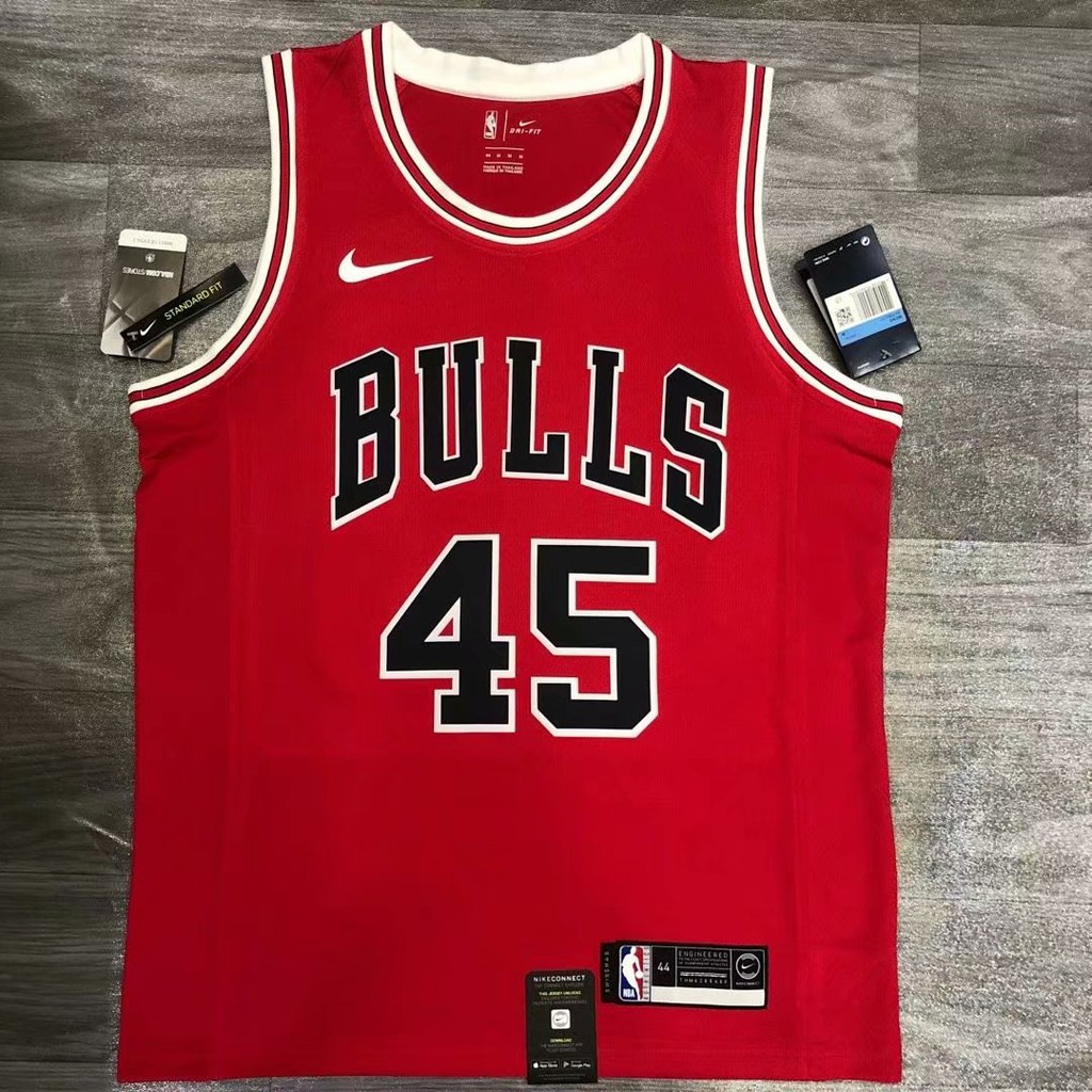 NBA NO.1 Áo Bóng Rổ Nike Số 1. 45 Flyers Jordan No. 8 Raven Pippen