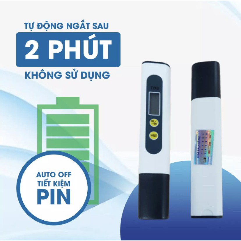 [FREESHIP] Bút Thử Nước TDS, Bút Đo Nước, Máy Kiểm Tra Chất Lượng Nước.