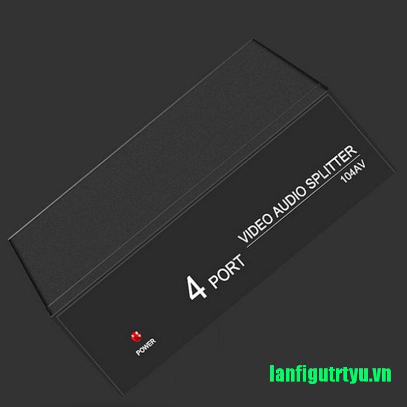 Bộ Chia Tín Hiệu Âm Thanh Hình Ảnh 4 Cổng Rca 4 Cổng | BigBuy360 - bigbuy360.vn
