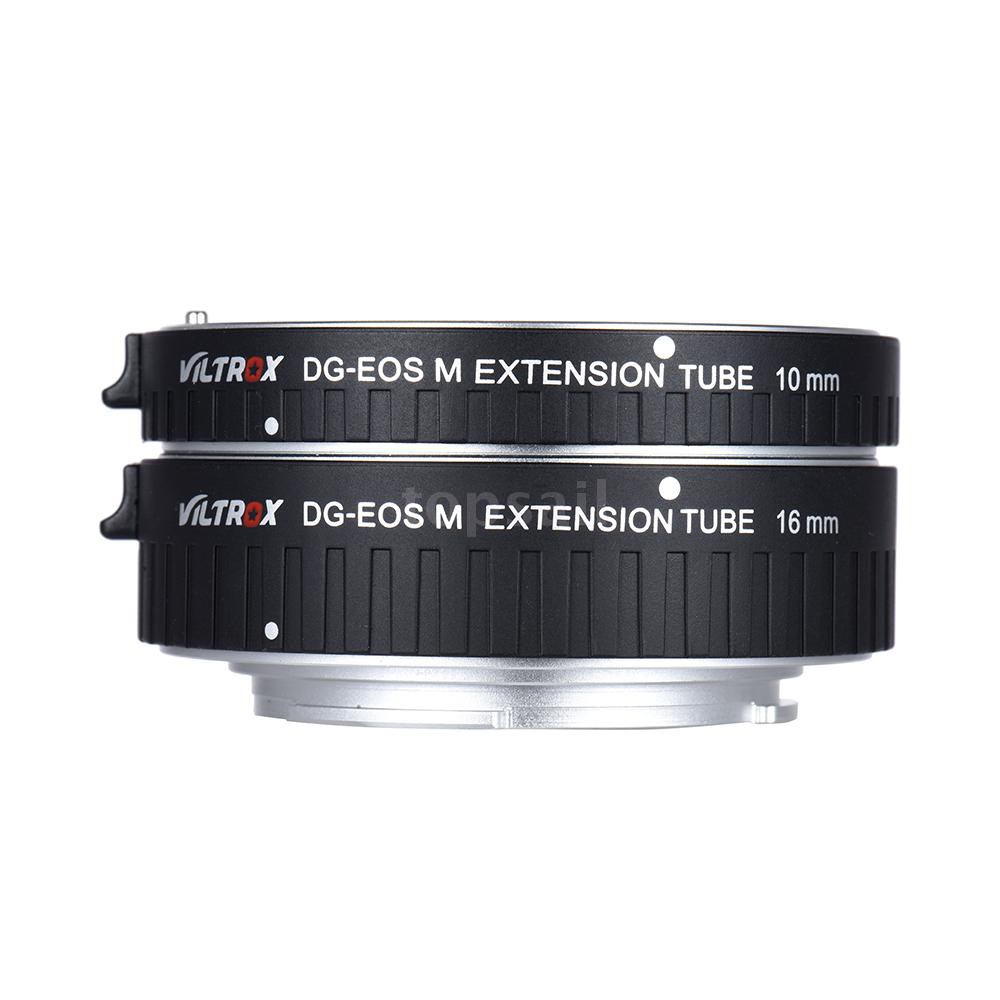 Ống lấy nét tự động không kính Viltrox DG-EOS M 10mm và 16mm cho Canon EF-M