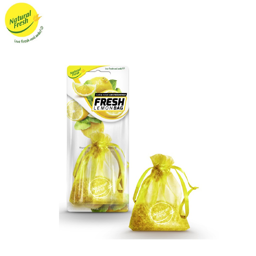 [MUA 1 TẶNG1] Túi Thơm Treo Xe Tinh Dầu Thiên Nhiên Natural Fresh Fresh Bag
