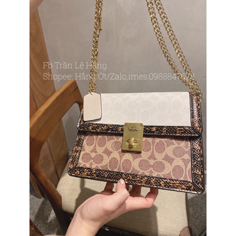 Túi chữ COO Size 22cm kèm hộp xuuuuất xịn