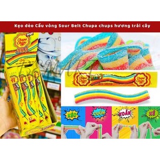 Kẹo Dẻo Hương Trái Cây Chupa Chups Sour Belt
