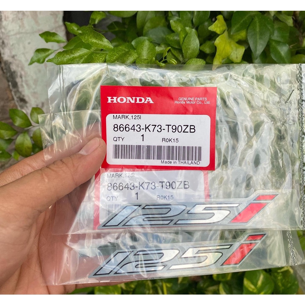 Tem Wave 125i, Tem 125i Wave cho Future Led Honda Thailand đồ chơi Future 125i