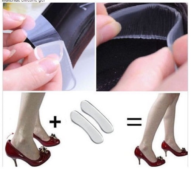 Combo 6 -8 miếng Silicon lót gót giày chống đau chân | BigBuy360 - bigbuy360.vn