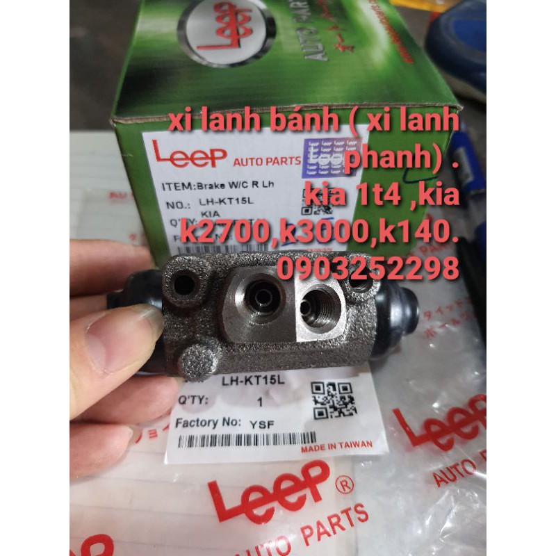 [Mã LIFEAU5SALE giảm 20k đơn 50k] Đôi xi lanh phanh sau kia 1t4 - heo phanh sau kia k2700,k3000 xi lanh đờ lu