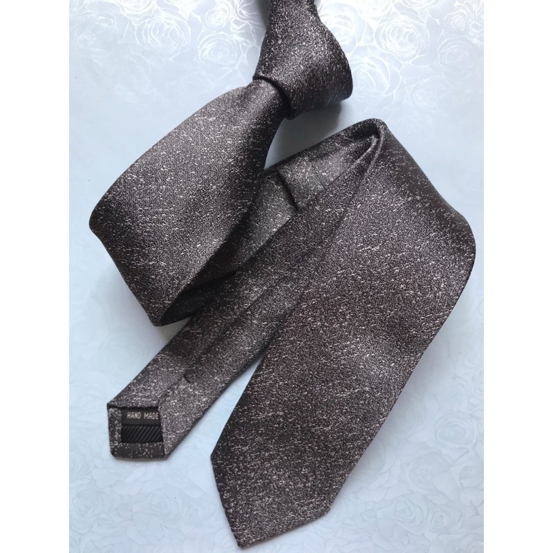 Cà vạt màu ghi 6cm văn phòng cao cấp