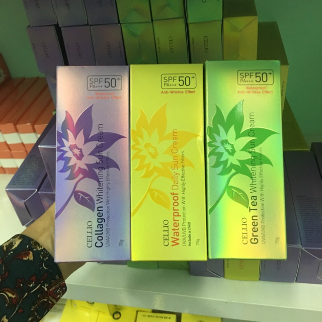 KEM CHỐNG NẮNG CELLIO SPF 50PA+++