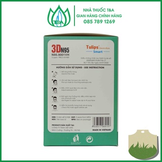Khẩu trang y tế 3DN95 (có van) -  Face Mask
