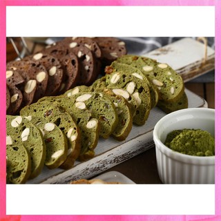Bánh ngũ cốc nướng ăn kiêng Biscotti, bánh ngũ cốc không đường nguyên cám 3 vị