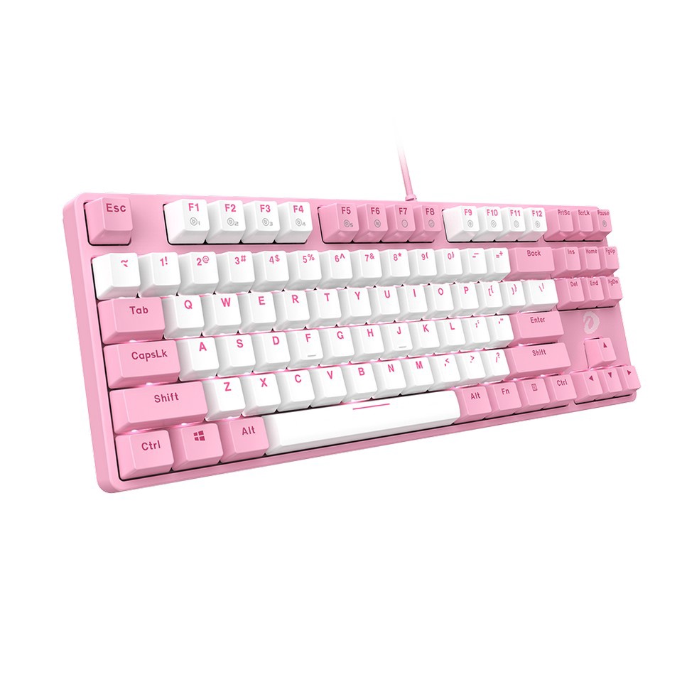 Bàn phím cơ DAREU EK87 PINK / WHITE / black Gaming