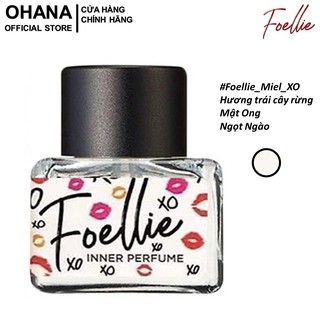 Nước Hoa Vùng Kín Hương Trái Cây Rừng Và Mật Ong Foellie Eau De Inner Beauty Perfume Miel XO 5ml (Chai XO)