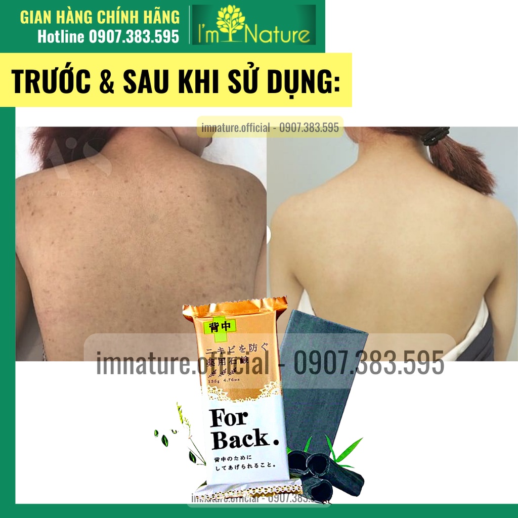 Xà Phòng Tắm Giảm Mụn Lưng For Back Nhật Bản