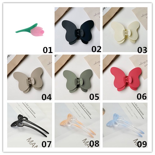 Kẹp Tóc Hình Hoa tulip Phối Tua Rua Thời Trang Cho Nữ