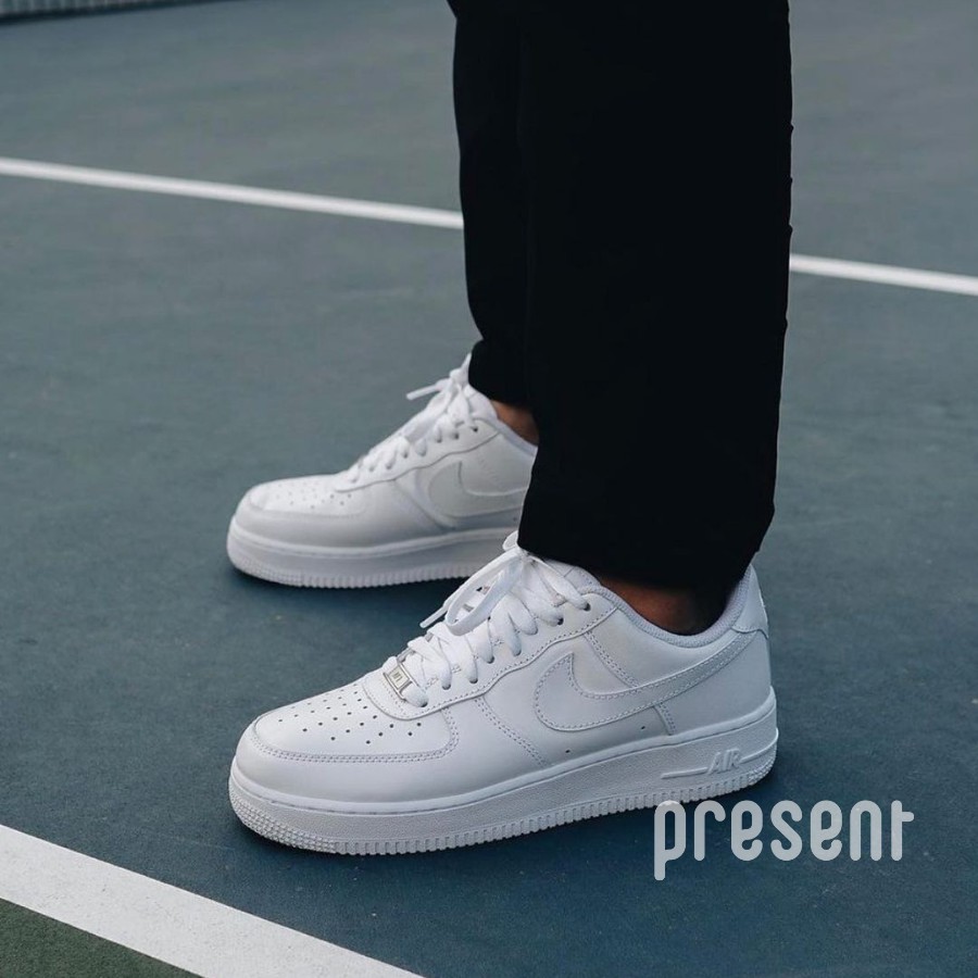 [FREESHIP - HÀNG AUTH KÈM BILL] Giày Sneaker Thời Trang Nam Nữ Air Force 1 All White - Present Original Sneakers | BigBuy360 - bigbuy360.vn