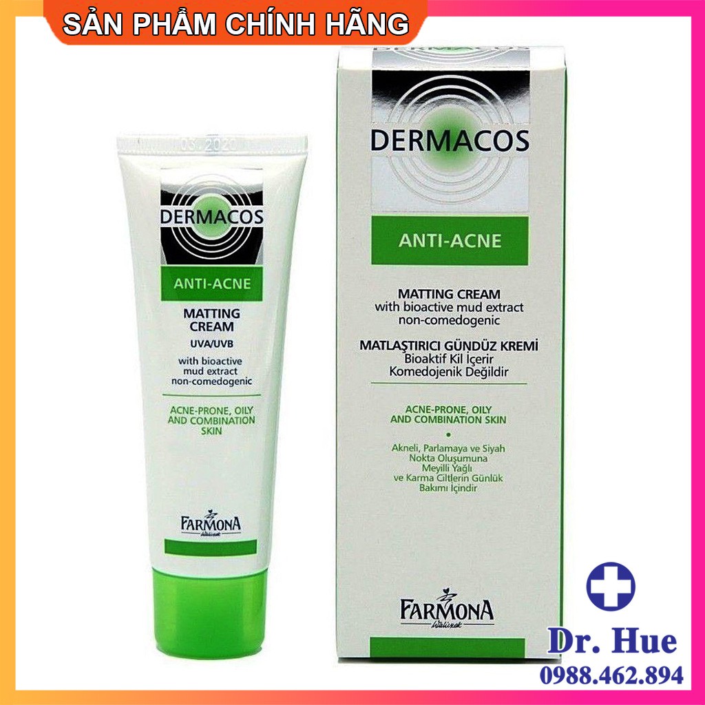farmona dermacos anti acne matting cream 50ml