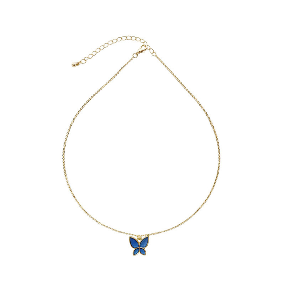 Dây Chuyền Mặt Bướm Thiết Kế Đơn Giản Xinh Xắn Cho Nữ