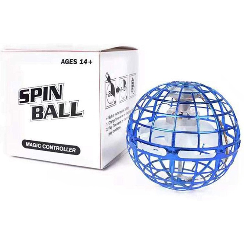 Con Quay UFO Đồ Chơi Có Đèn An Toàn Dành Cho Trẻ Em Và Người Lớn