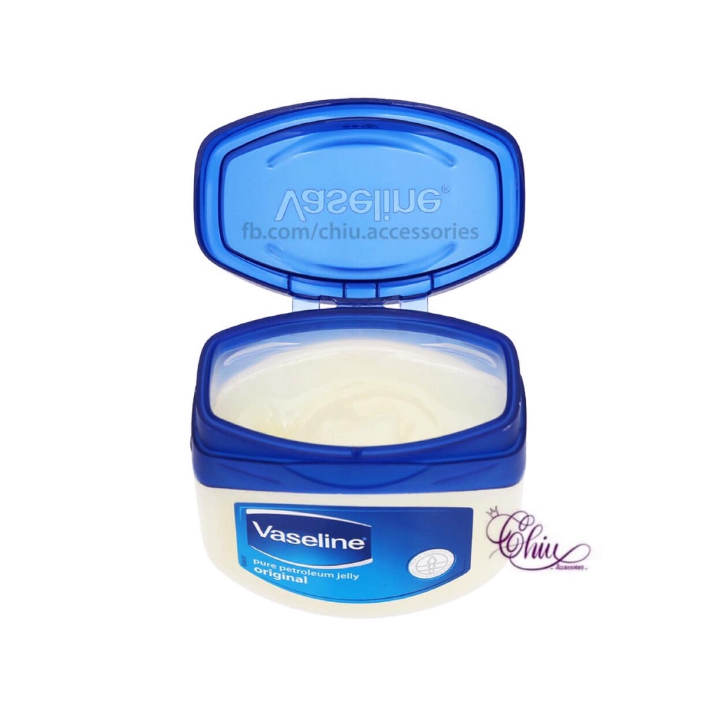 Sáp dưỡng ẩm phục hồi da khô, nứt nẻ Vaseline Pure Petroleum Jelly Original (100g/50g)