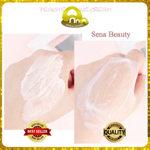 [100% SÁNG MỊN DA] Kem Tẩy Da Chết Peach Clear Body Scrub 200ML, Trị Mụn, Dưỡng Ẩm, Làm Đẹp Da Cam Kết Chất Lượng -Anna | BigBuy360 - bigbuy360.vn