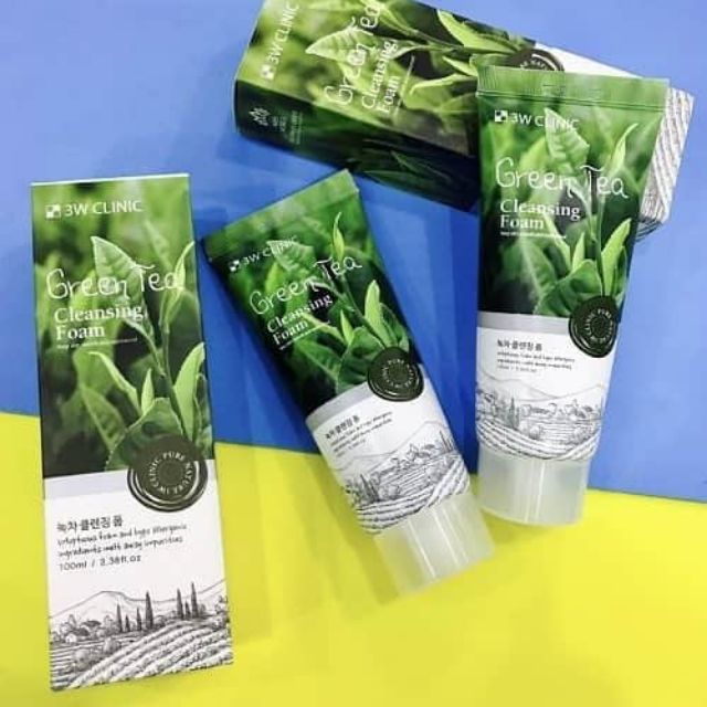 sữa rửa mặt green tea  cleansing foam