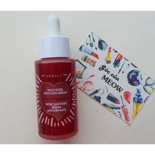 [30ml] Serum Korres Wild Rose Spotless Serum with 15% Vitamin Super C mờ thâm, sáng da, chống lão hóa
