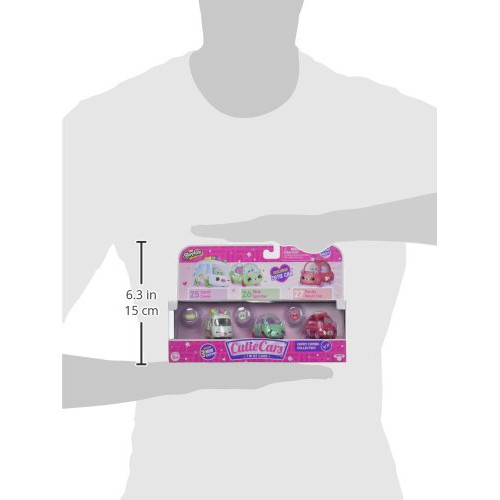 Bộ đồ chơi 3 xe Shopkins Cutie Car Spk Season 1 Candy Combo 3 Pack (Mỹ)