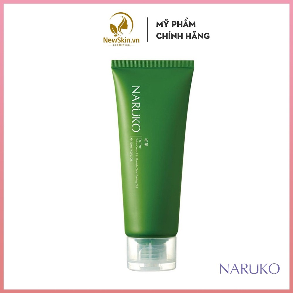 Gel TTBC Naruko Tea Tree Shine Control &amp; Blemish Clear Peeling 120ml